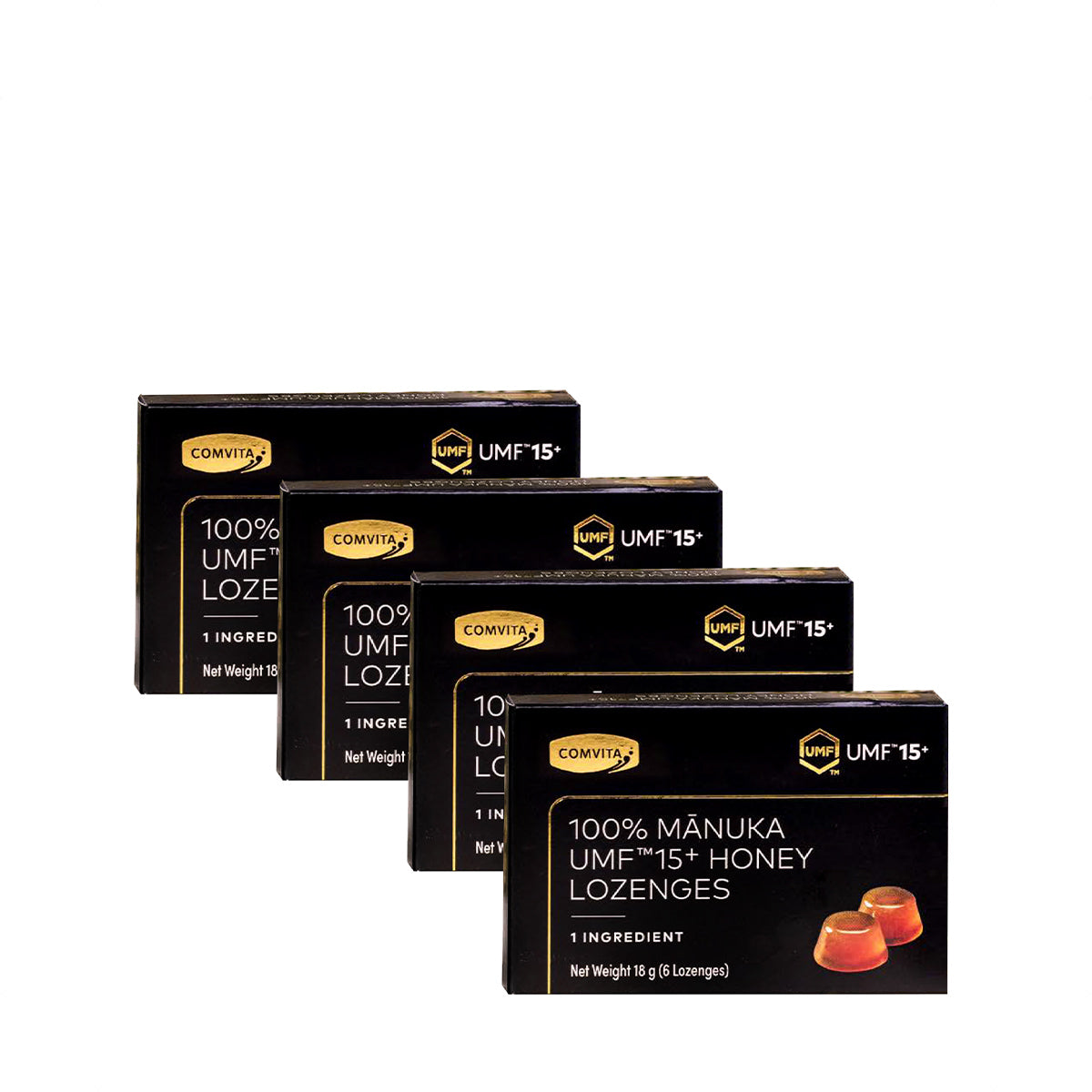 Comvita 100% UMF15+ Manuka Honey Lozenges, 6s (4 Boxes)