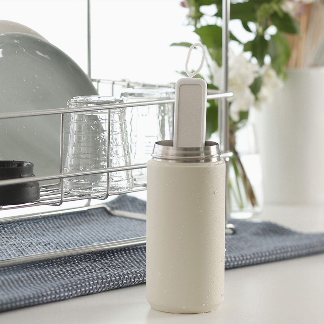 Marna Ecocarat Bottle Drying Stick - White - Metro Singapore Departmental Store - Celebrating 69 Years in SG