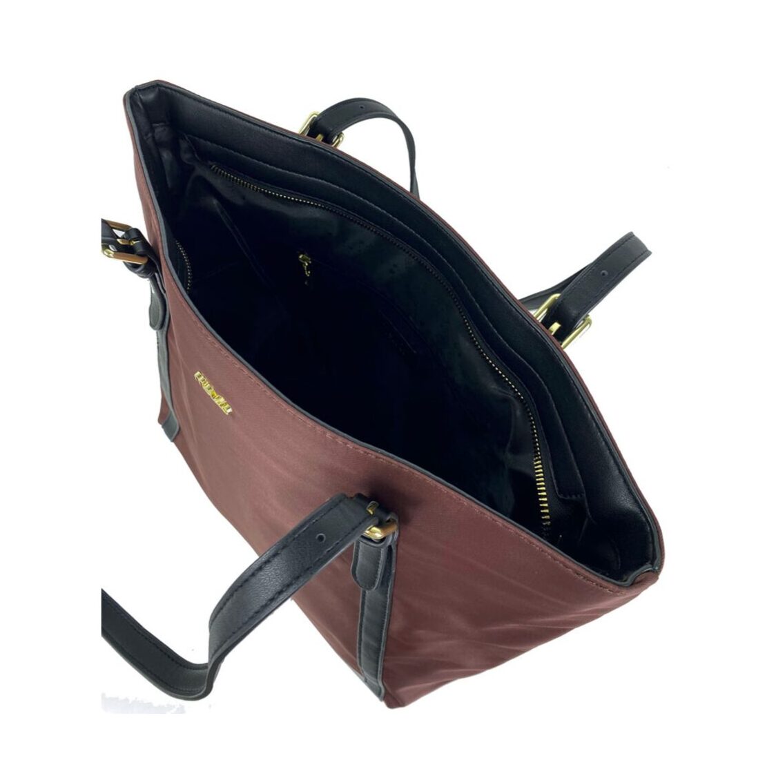 Mel&Co Nylon Double Handle Tote Bag