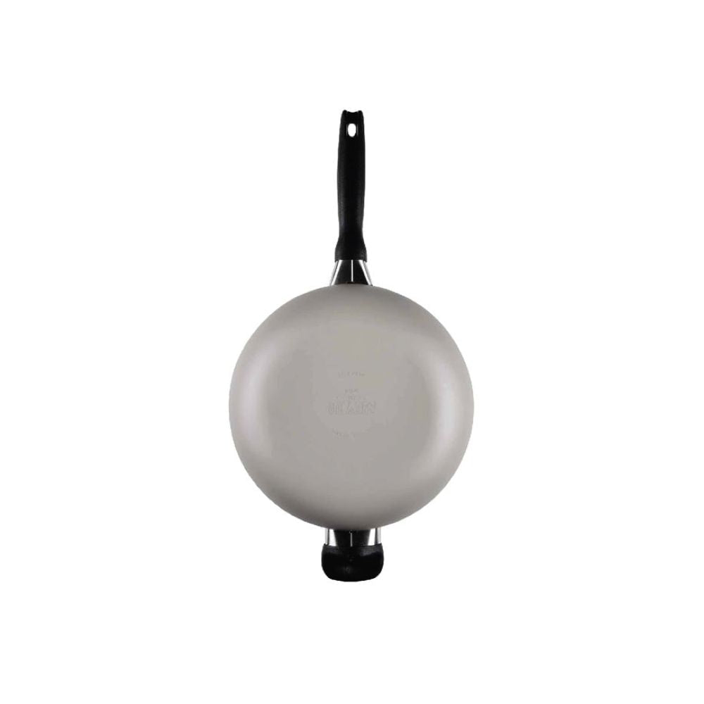 Meyer Bauhaus Nonstick 26cm/3.8L Chef's Pan with Helper Handle 13767 - Warm Grey - Metro Singapore Departmental Store - Celebrating 69 Years in SG