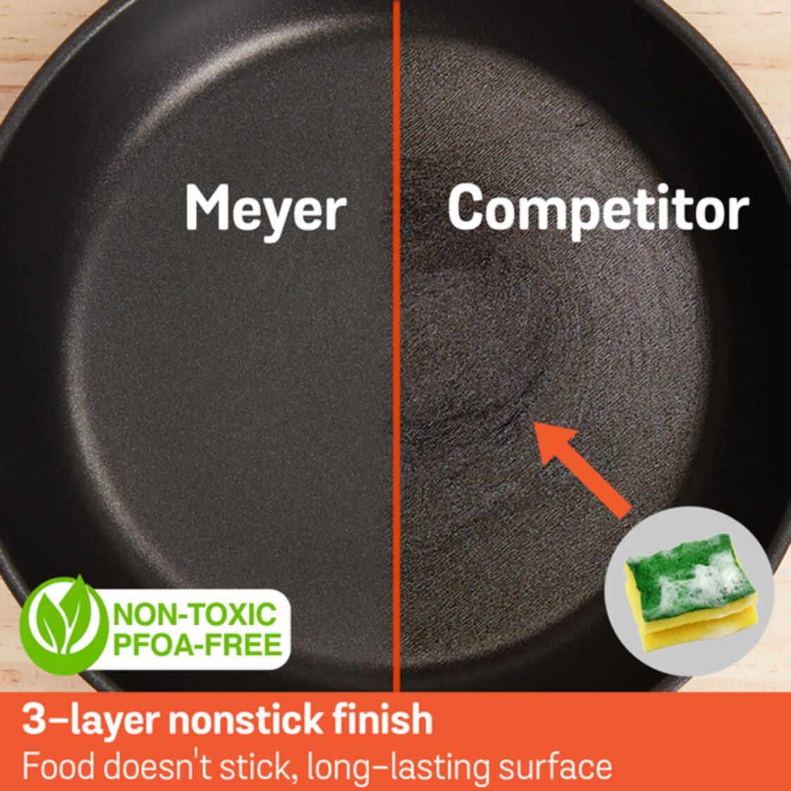 Meyer Cook N Look Nonstick 30cm Covered Stirfry (Induction) 18895 - Metro Singapore Departmental Store - Celebrating 69 Years in SG