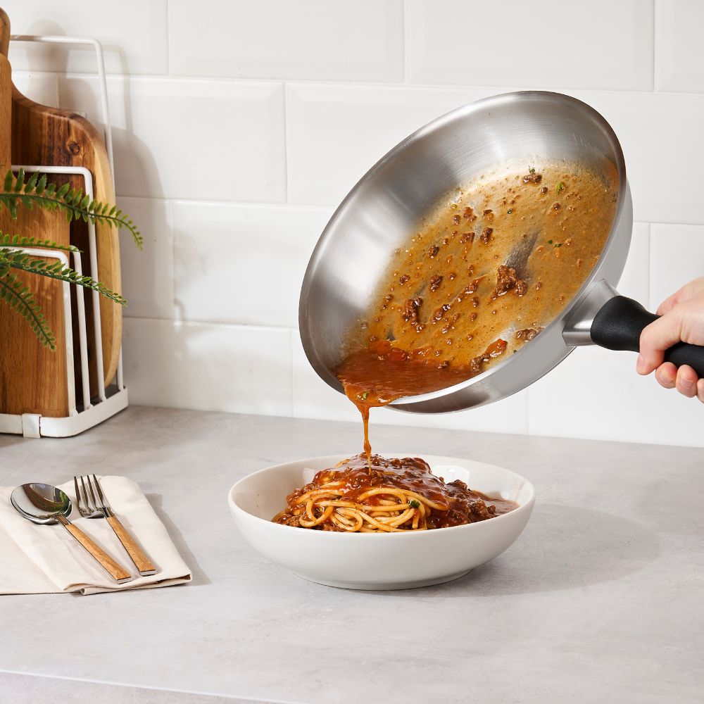 Meyer Luna Stainless Steel Frypan - Metro Singapore Departmental Store - Celebrating 69 Years in SG