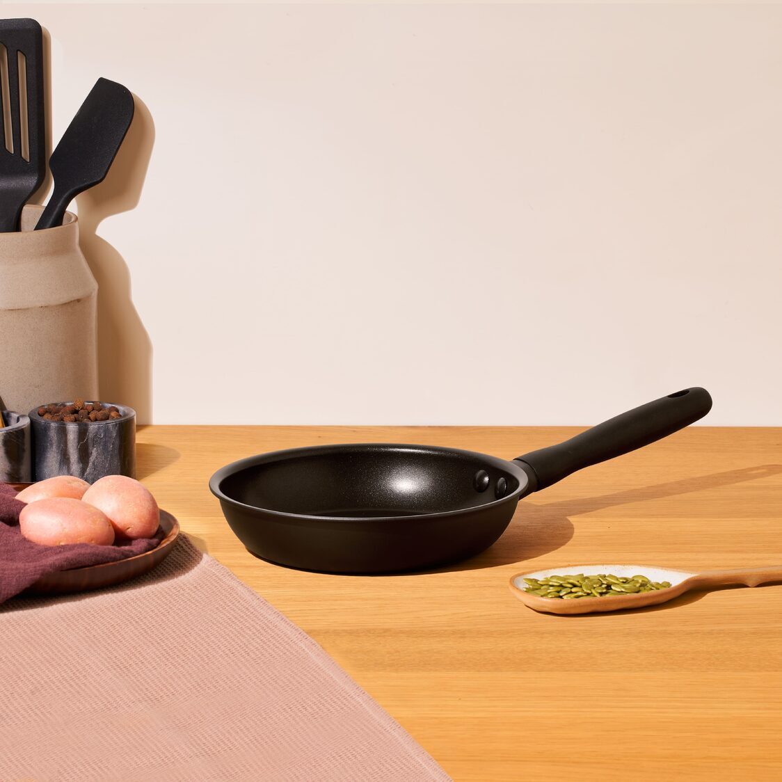 Meyer Midnight Nonstick Hard Anodized Open Frypan (Induction) - Metro Singapore Departmental Store - Celebrating 69 Years in SG