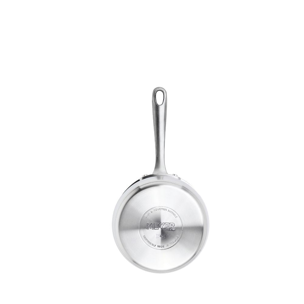 Meyer White Steel Stainless Steel Saucepan with Glass Lid - Metro Singapore Departmental Store - Celebrating 69 Years in SG