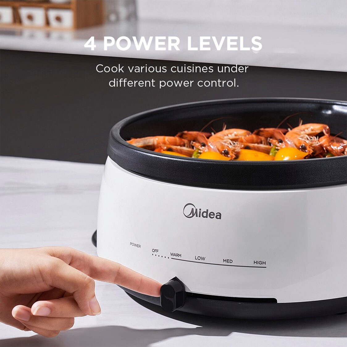 Midea 3.5L 1300W Multi Cooker (MEC - 1040W) - Metro Singapore Departmental Store - Celebrating 69 Years in SG