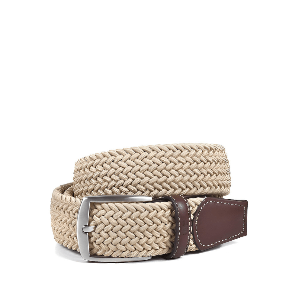 Miguel Bellido Elastic Braided Belt - Metro Singapore Departmental Store - Celebrating 69 Years in SG