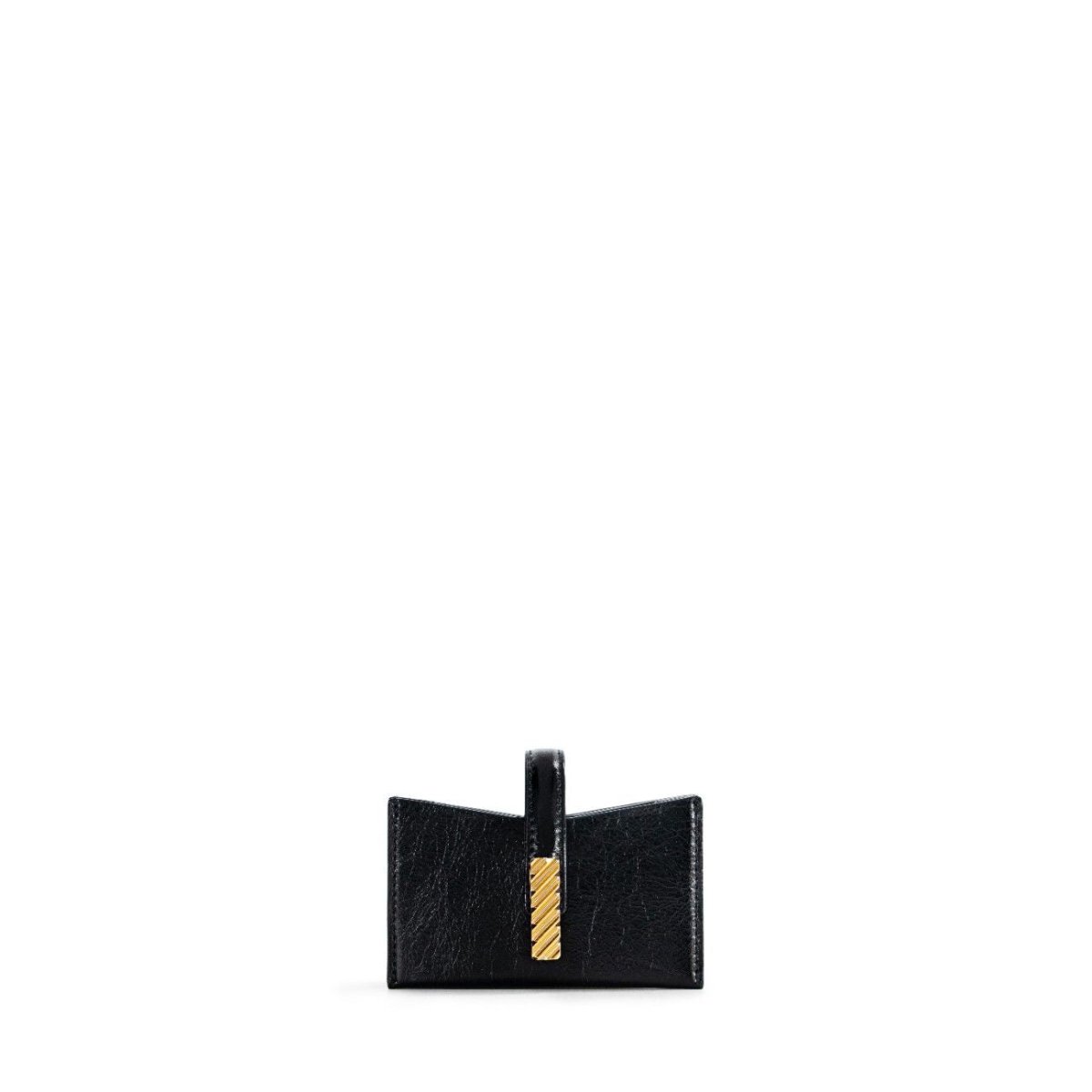 Mlouye Isla Cardholder Leather Crinkled Black - Metro Singapore Departmental Store - Celebrating 69 Years in SG