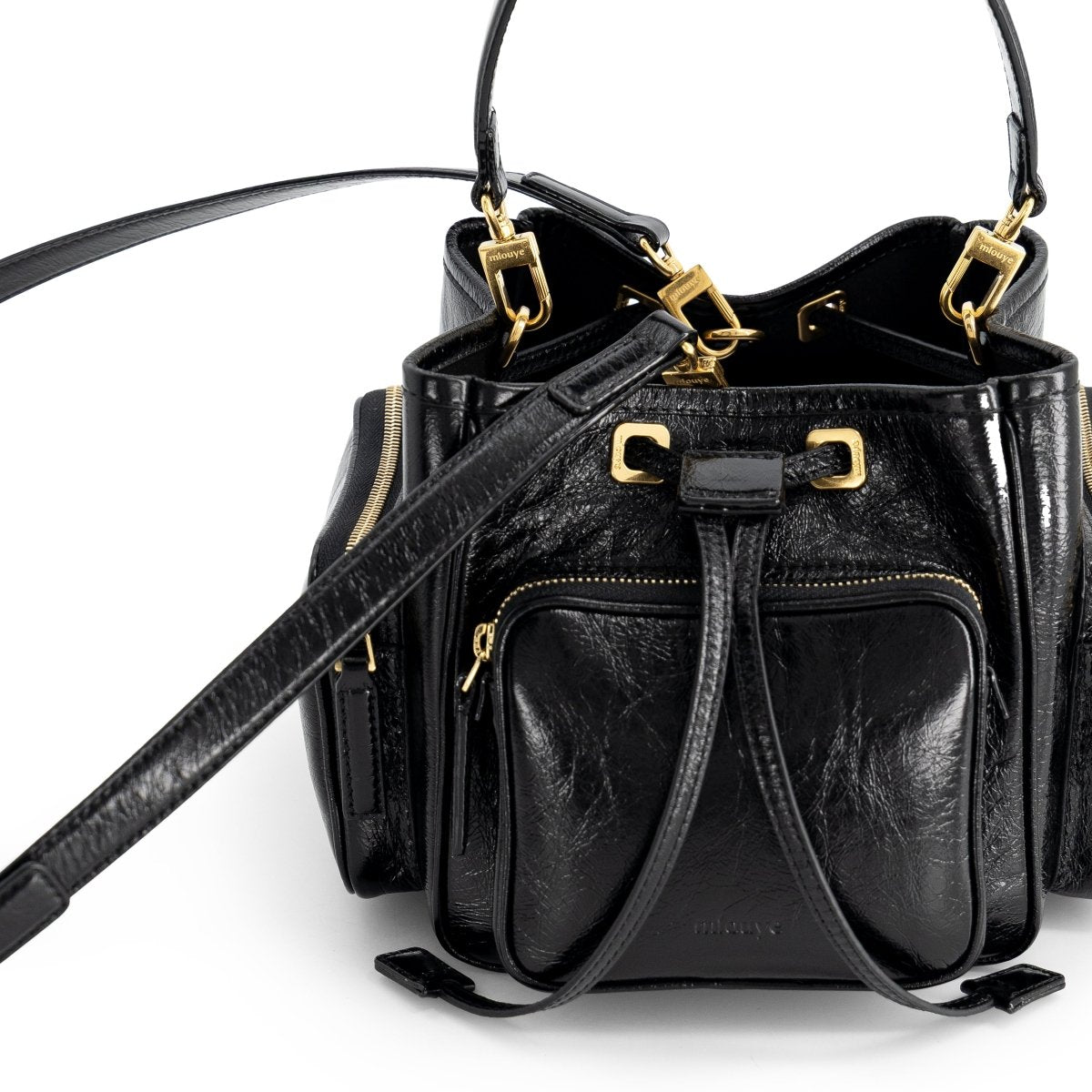 Mlouye Quad - Leather Crinkled - Metro Singapore Departmental Store - Celebrating 69 Years in SG