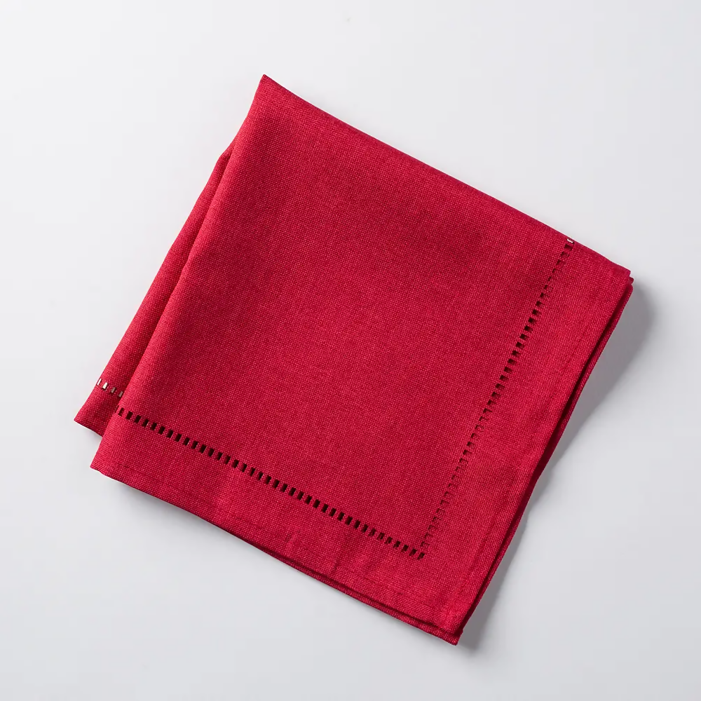 Rapee Sonia Lasercut Napkin – Cationic Fabric – 46 x 46 cm – Red