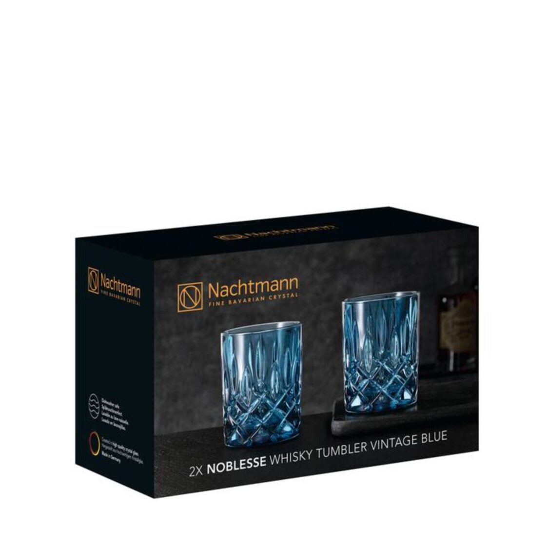 Nachtmann Noblesse Whisky Tumbler Vintage Set of 2 - Metro Singapore Departmental Store - Celebrating 69 Years in SG