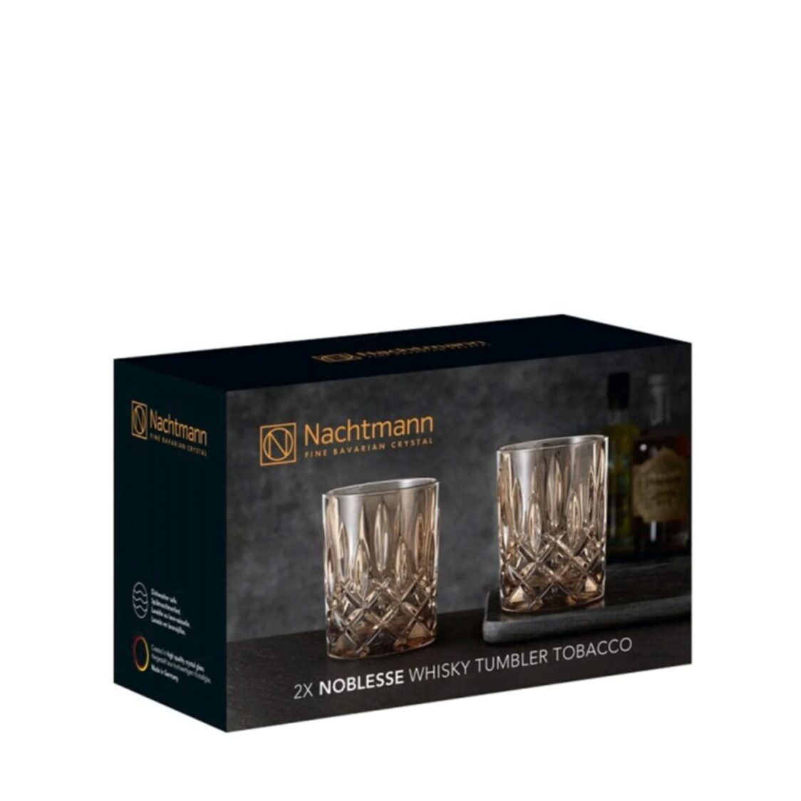 Nachtmann Noblesse Whisky Tumbler Vintage Set of 2 - Metro Singapore Departmental Store - Celebrating 69 Years in SG