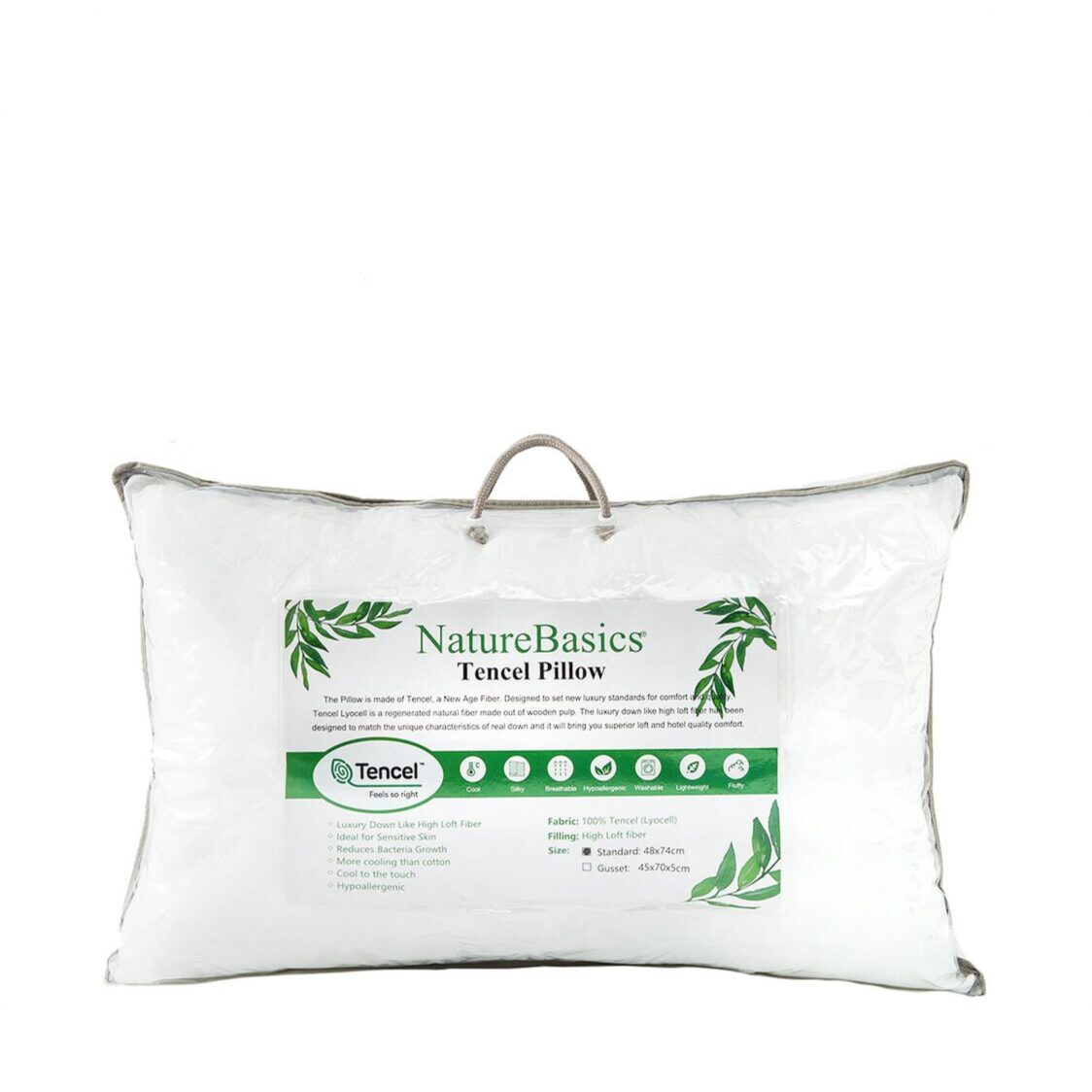Nature Basics Tencel Pillow - Metro Singapore Departmental Store - Celebrating 69 Years in SG