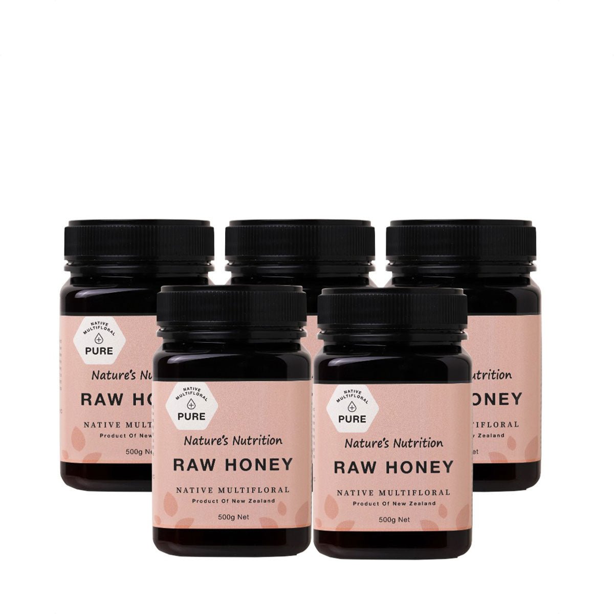 Nature's Nutrition New Zealand Raw Honey 500g (Bundle of 5) - Metro Singapore Departmental Store - Celebrating 69 Years in SG