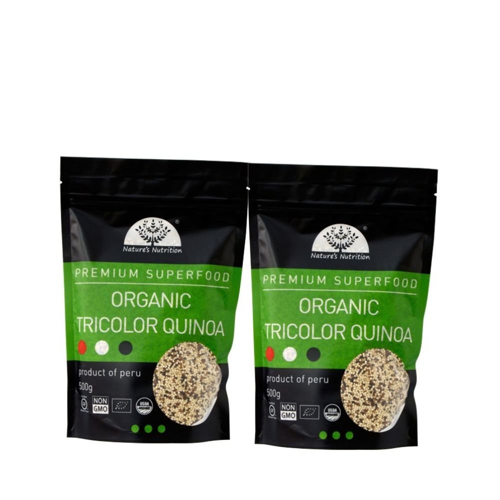 Nature's Nutrition Organic Tricolor Quionoa 500g (2 Packs) - Metro Singapore Departmental Store - Celebrating 69 Years in SG
