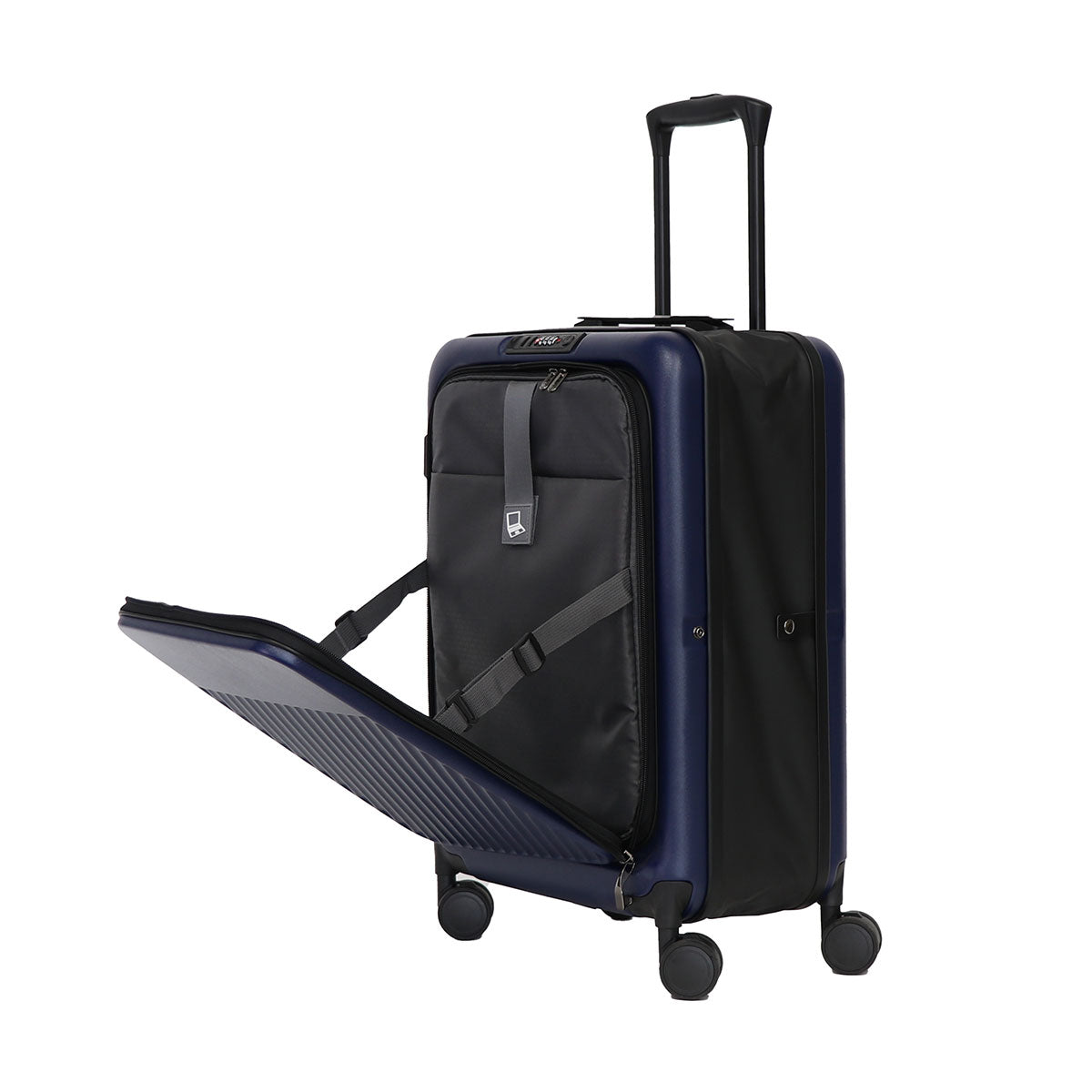 Ortem Folding & Multi-functional Front Opening Luggage 20"