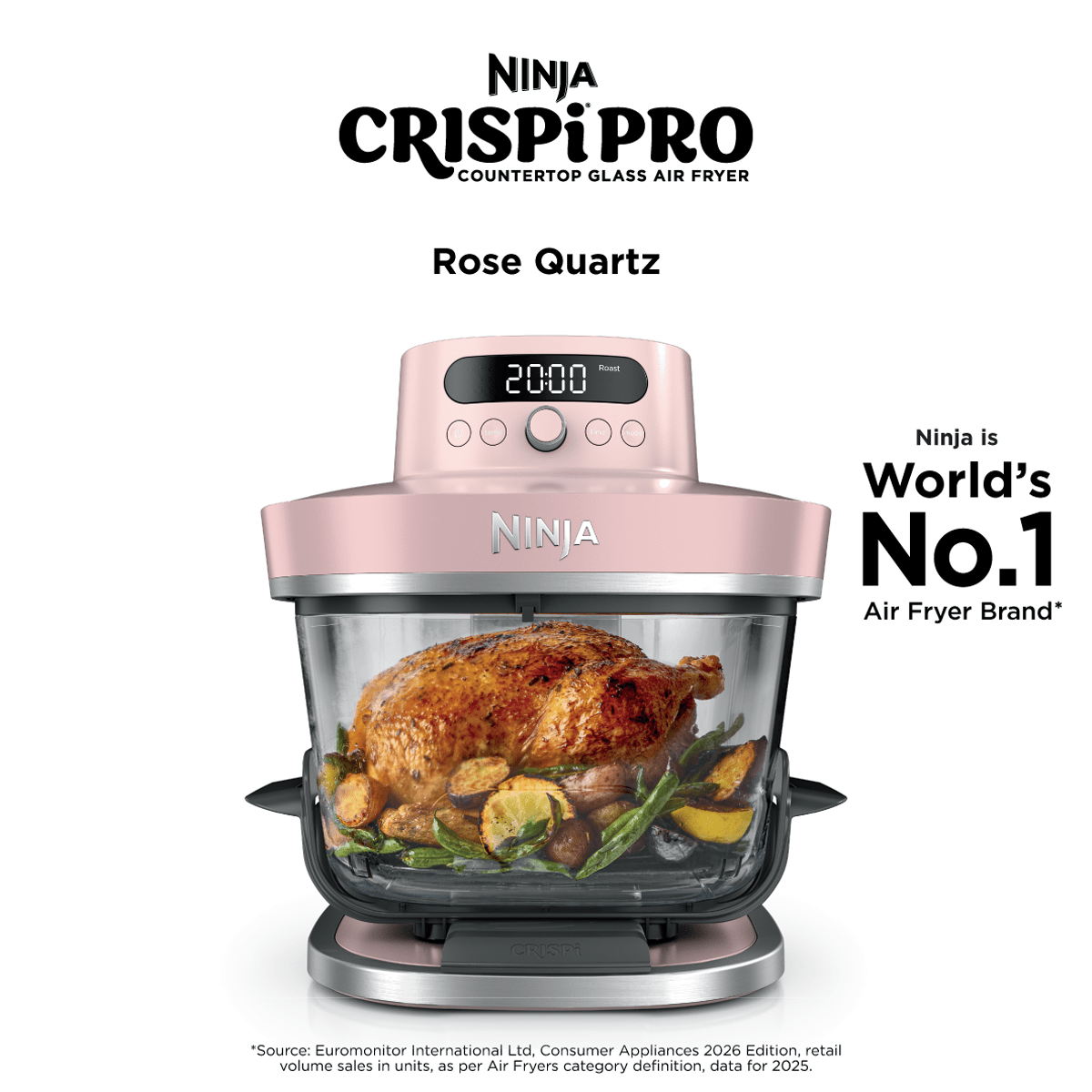 Ninja Crispi Pro Glass Air Fryer AS101 - Metro Singapore Departmental Store - Celebrating 69 Years in SG