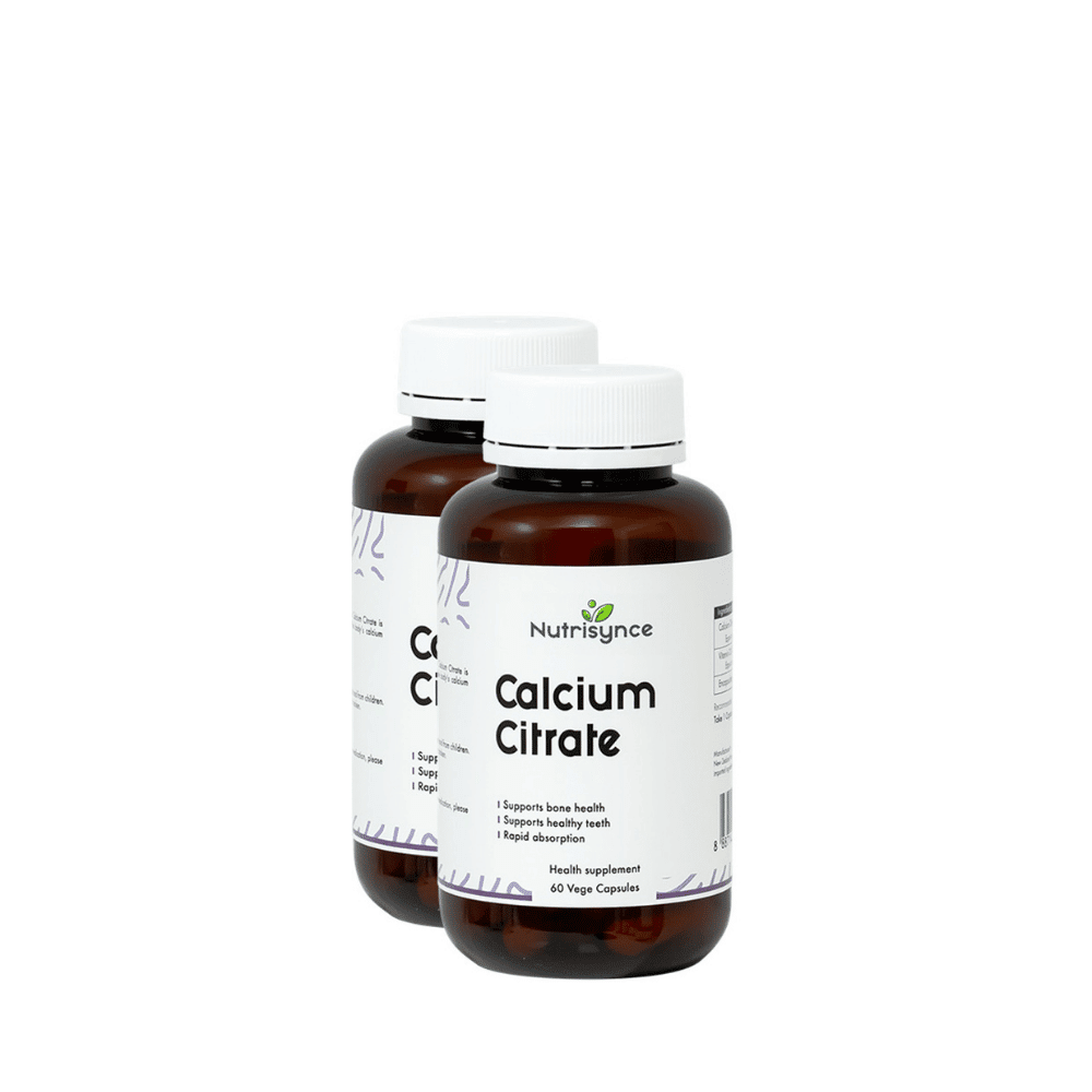 Nutrisynce Calcium Citrate 60s (2 Bottles) - Metro Singapore Departmental Store - Celebrating 69 Years in SG