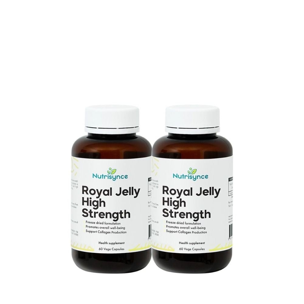 Nutrisynce Royal Jelly High Strength 60s (2 Bottles) - Metro Singapore Departmental Store - Celebrating 69 Years in SG
