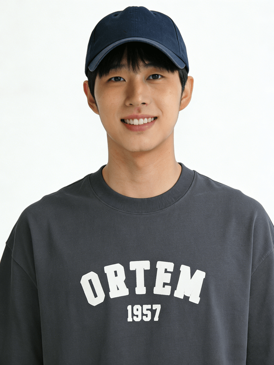 Ortem Logo Patch Oversized T-Shirt - Metro Singapore Departmental Store - Celebrating 69 Years in SG