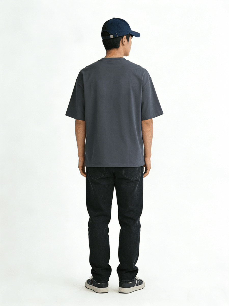 Ortem Logo Patch Oversized T-Shirt - Metro Singapore Departmental Store - Celebrating 69 Years in SG