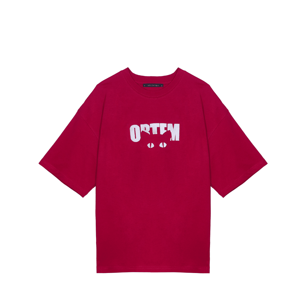 Ortem Logo Print Oversized T-shirt - Metro Singapore Departmental Store - Celebrating 69 Years in SG