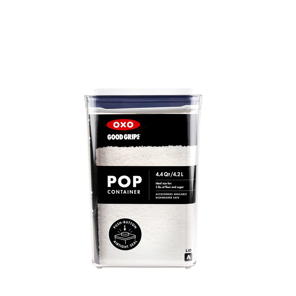 Oxo Good Grips Pop Container - Big Square Medium 4.4L (11233500) - Metro Singapore Departmental Store - Celebrating 69 Years in SG