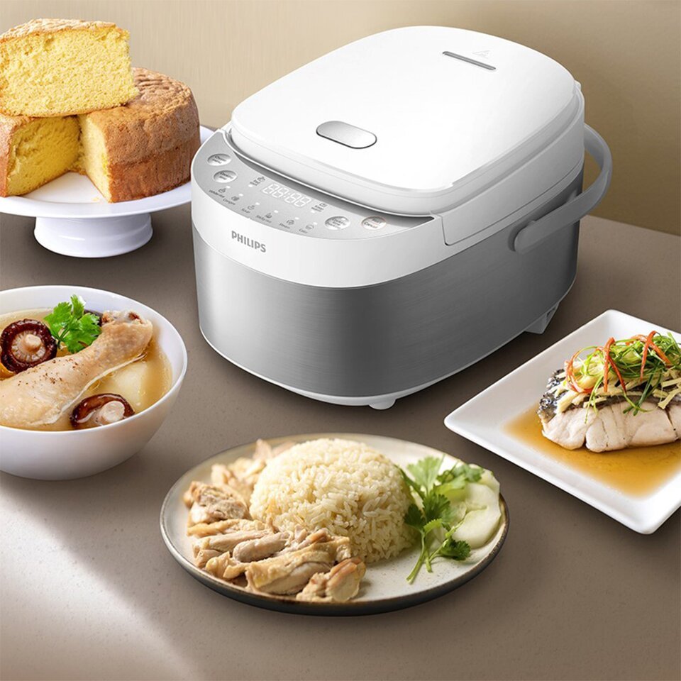 Philips 3000 Series 0.85L Mini Rice Cooker (HD3170/62) - Metro Singapore Departmental Store - Celebrating 69 Years in SG