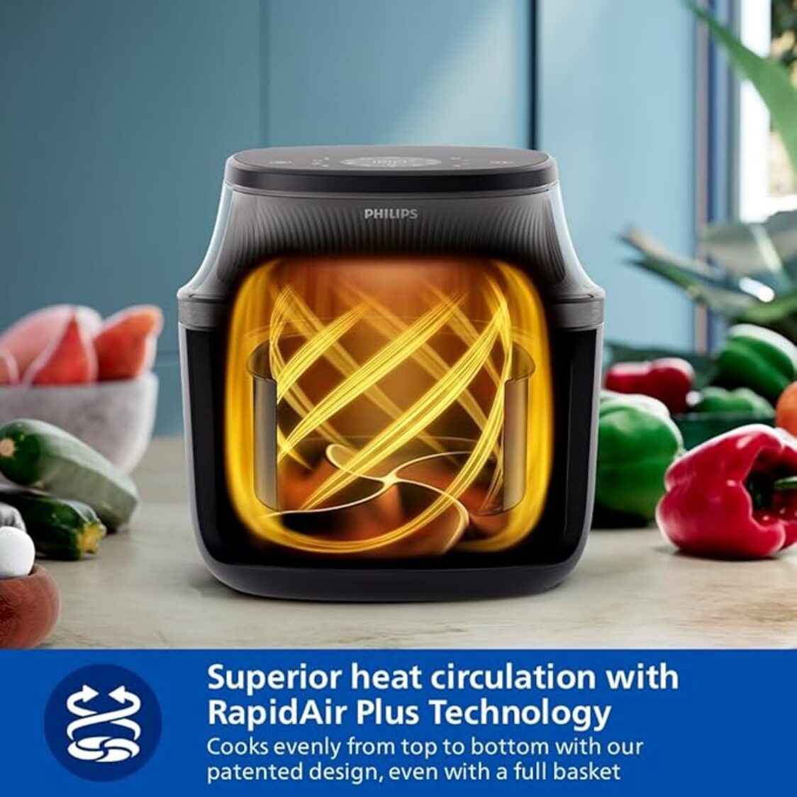 Philips 3000 Series Air Fryer 7.2L (NA342/09) - Metro Singapore Departmental Store - Celebrating 69 Years in SG
