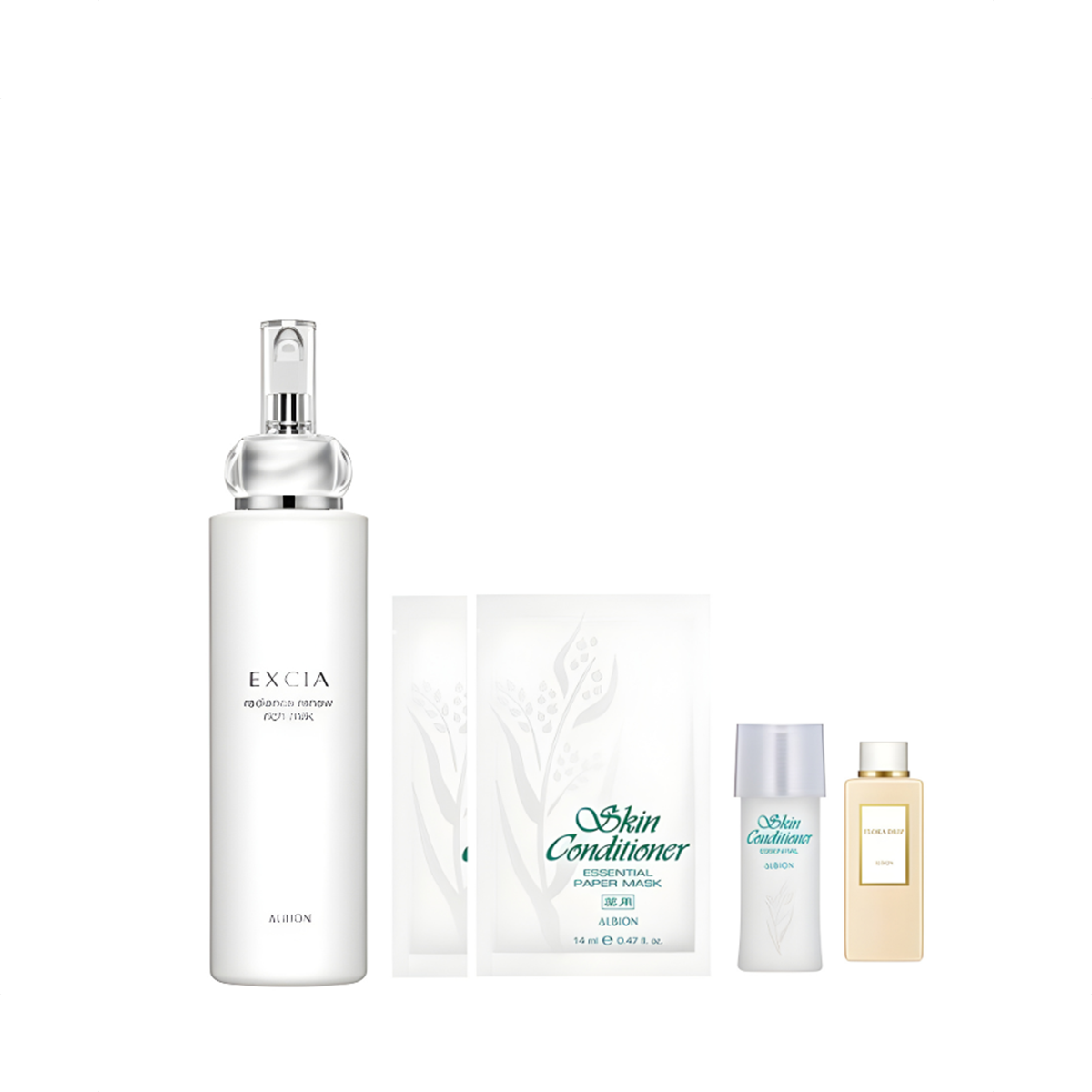 Albion Excia Radiance Renew Rich Milk 200g Set (Worth $243)