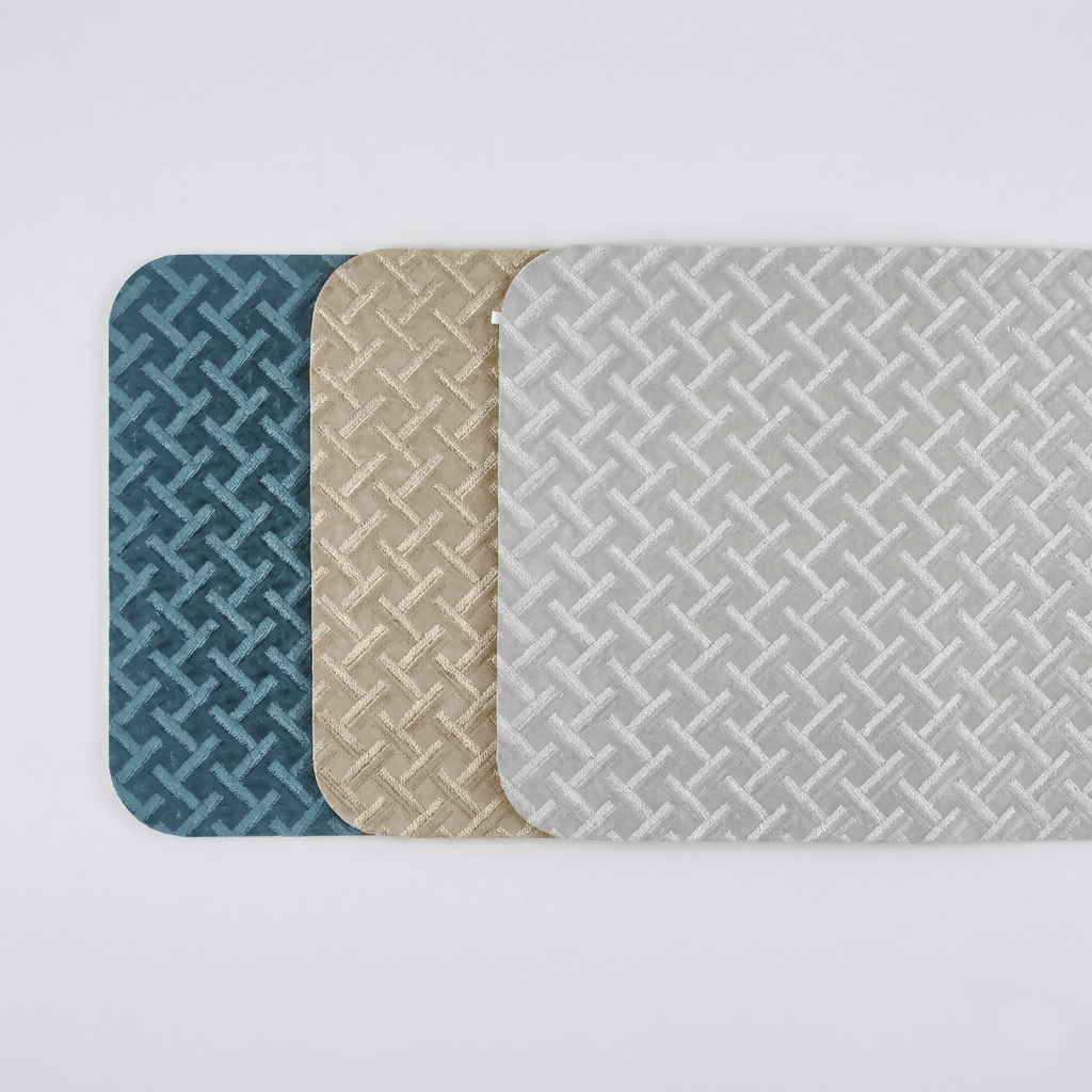 Rapee Alex Placemat | Woven Jacquard - 30 x 45 cm, Teal - Metro Singapore Departmental Store - Celebrating 69 Years in SG