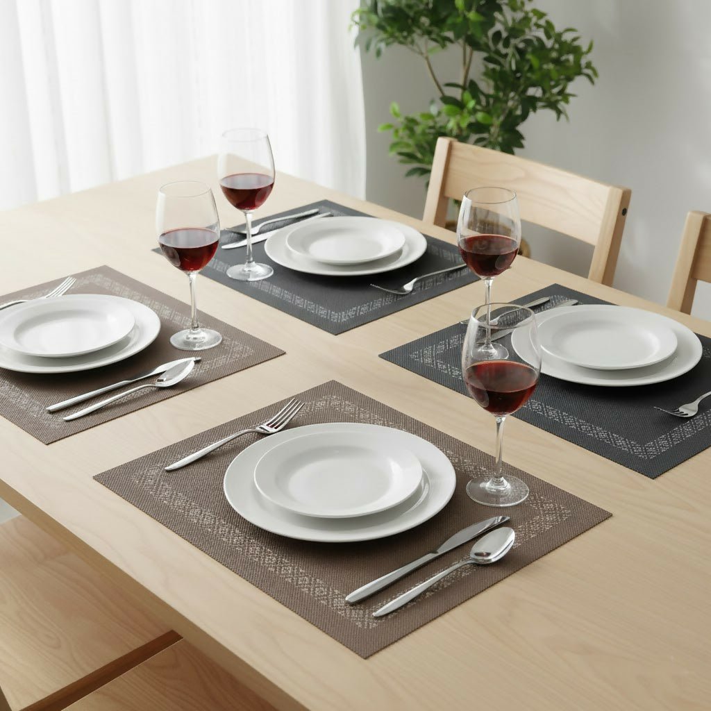 Rapee Aztec Placemat | Geometric Texilene - 30 x 45 cm - Metro Singapore Departmental Store - Celebrating 69 Years in SG
