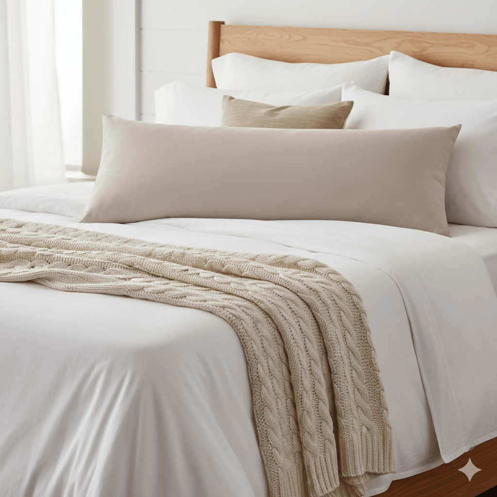 Rapee Bodymate Cover | Microfibre Cationic - 45 x 152 cm, Almond - Metro Singapore Departmental Store - Celebrating 69 Years in SG