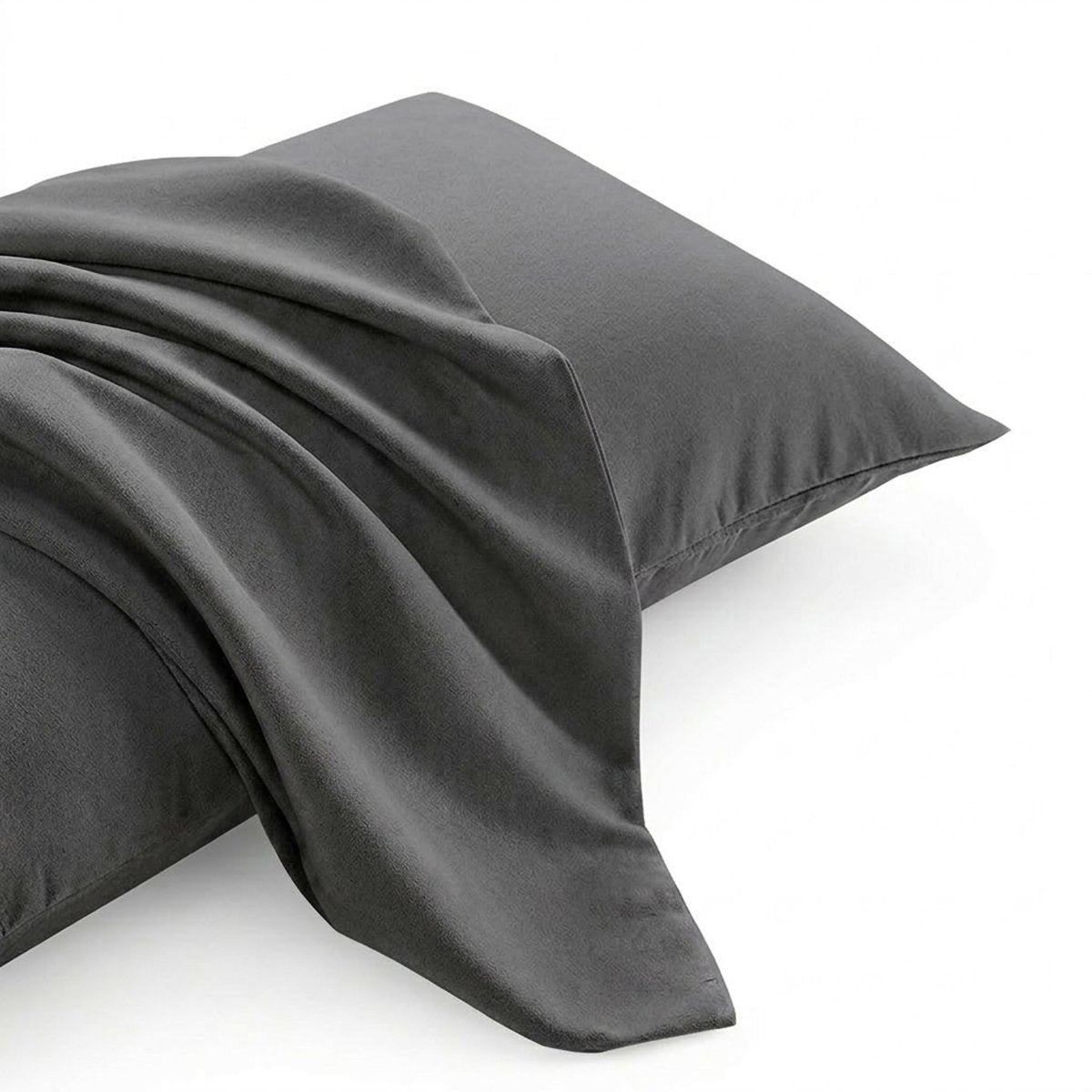 Rapee BodyMate™ Set Pack | Microfibre Cover with Pillow - 45 x 152 cm, Charcoal - Metro Singapore Departmental Store - Celebrating 69 Years in SG