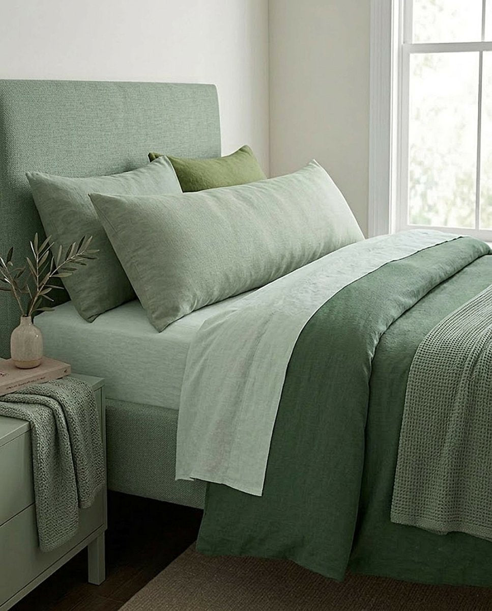 Rapee BodyMate™ Set Pack | Microfibre Cover with Pillow - 45 x 152 cm, Green - Metro Singapore Departmental Store - Celebrating 69 Years in SG
