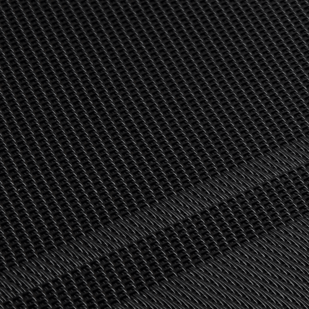 Rapee Cornice Woven Texilene Placemat – Tone on Tone Double Border Design – 30 x 45 cm – Black - Metro Singapore Departmental Store - Celebrating 69 Years in SG