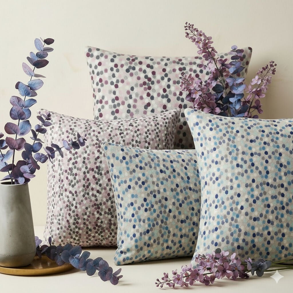 Rapee Cosmic Cushion Cover | Tufted Velvet Polka - Dots - Metro Singapore Departmental Store - Celebrating 69 Years in SG