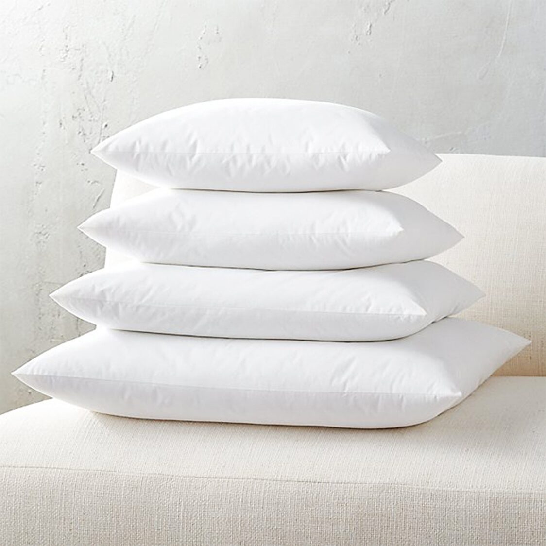 Rapee Cushion Insert | Microfibre filling - 50 x 50 cm, White - Metro Singapore Departmental Store - Celebrating 69 Years in SG