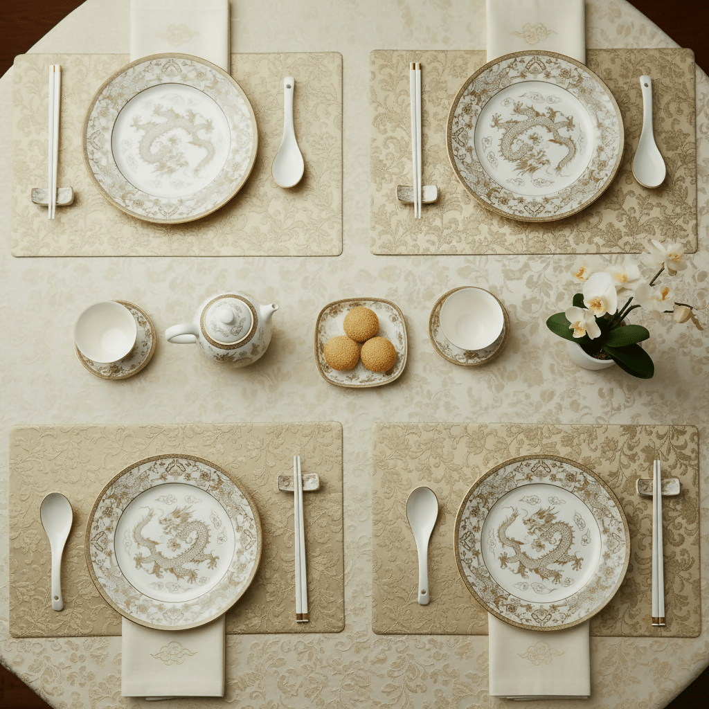 Rapee Ember Embossed PU Placemat – 30 x 45 cm – Gold - Metro Singapore Departmental Store - Celebrating 69 Years in SG