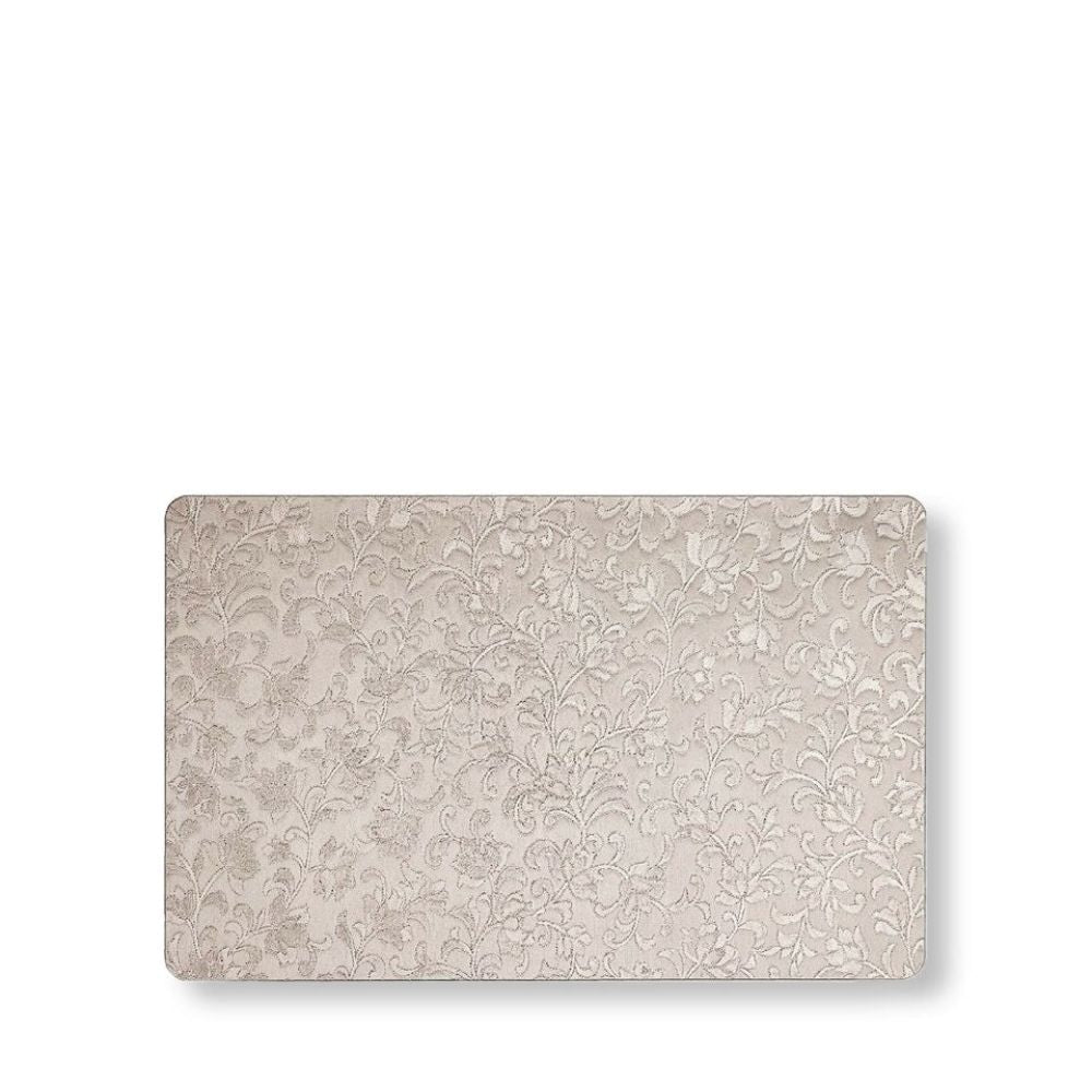 Rapee Ember Embossed PU Placemat – 30 x 45 cm – Taupe - Metro Singapore Departmental Store - Celebrating 69 Years in SG