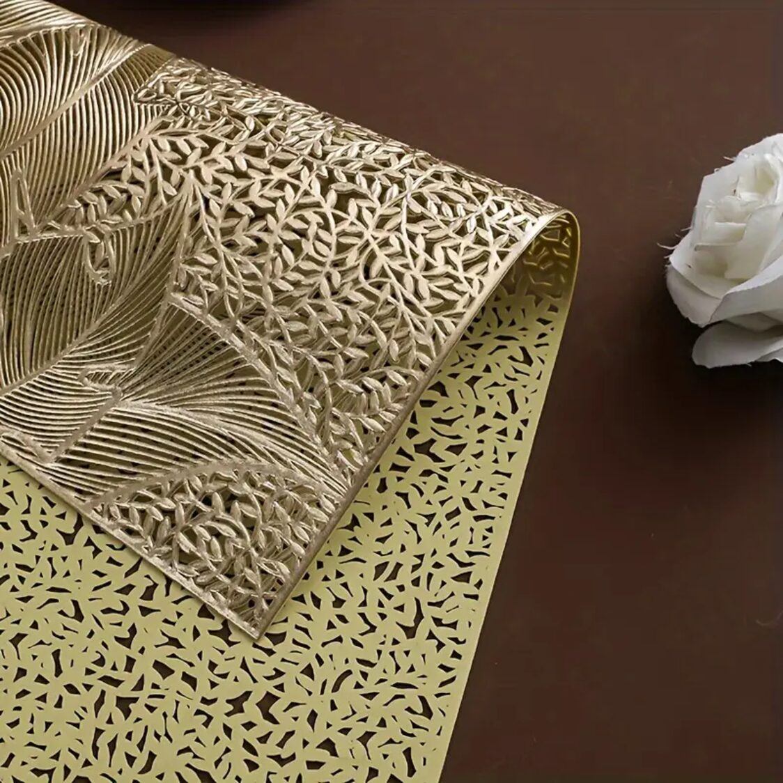 Rapee Frame Placemat Gold - Metro Singapore Departmental Store - Celebrating 69 Years in SG