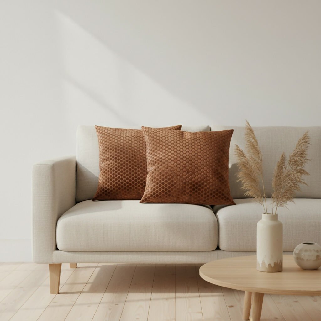 Rapee Jellyb Cushion Cover | Embossed Velvet - 45 x 45 cm - Metro Singapore Departmental Store - Celebrating 69 Years in SG