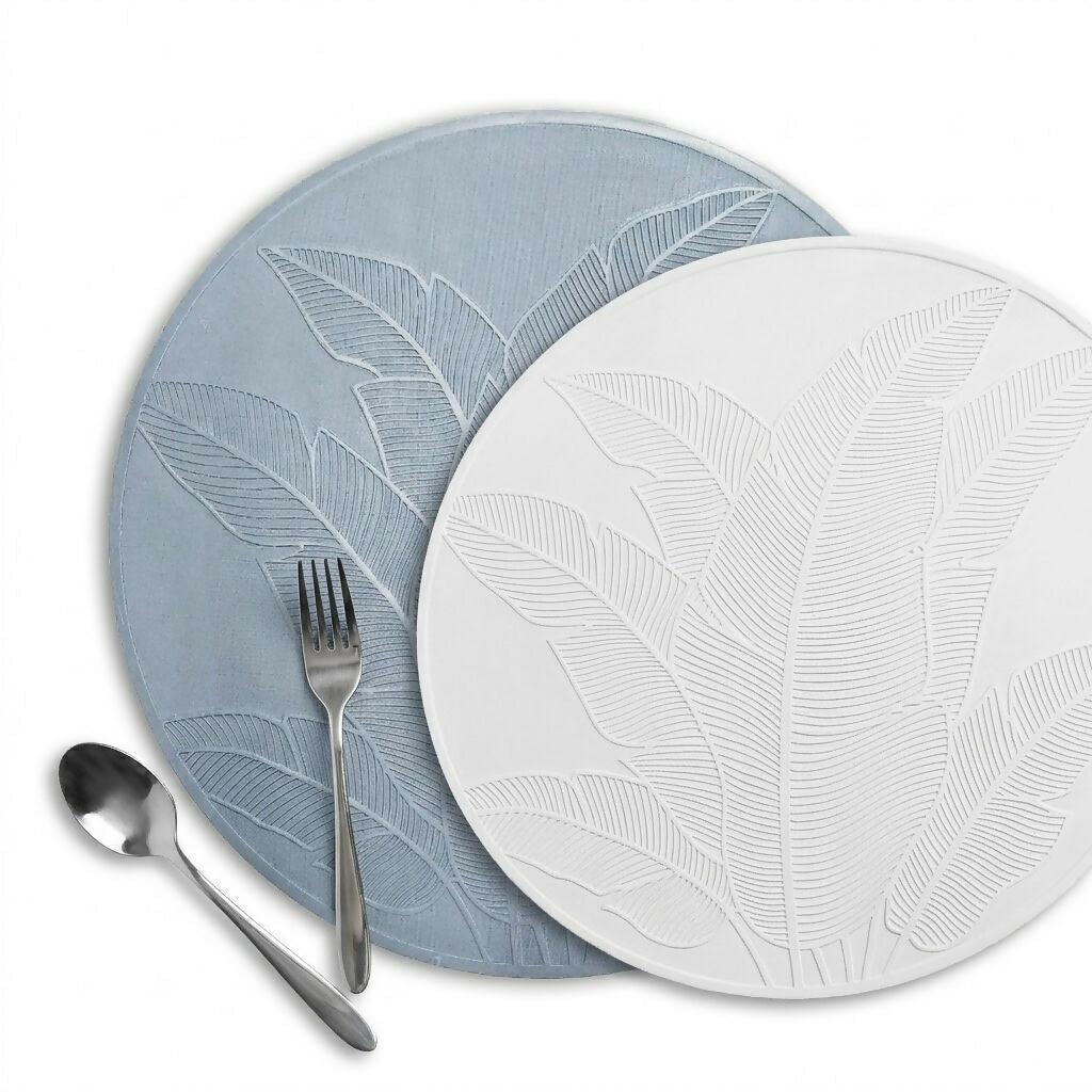 Rapee Mantra Placemat | Embossed PU - 38 x 38 cm - Metro Singapore Departmental Store - Celebrating 69 Years in SG
