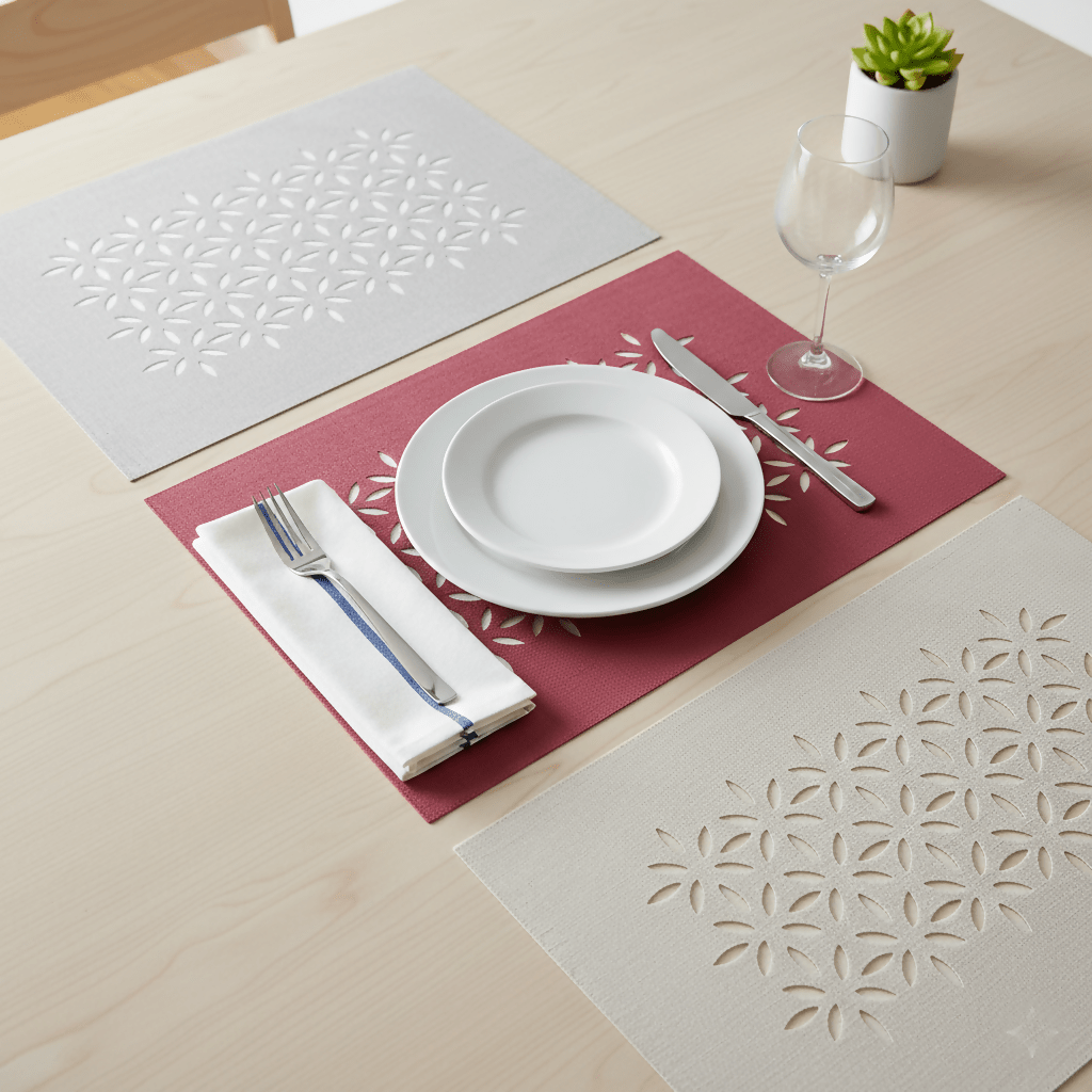Rapee Morocco Placemat | Laser - cut Cationic - 33 x 45 cm - Metro Singapore Departmental Store - Celebrating 69 Years in SG