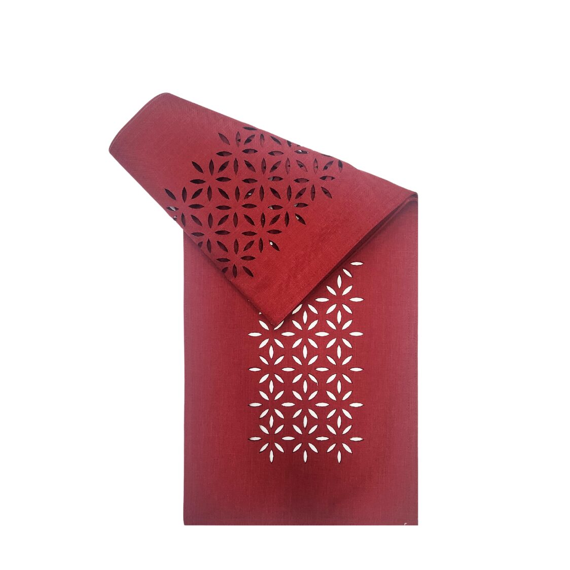Rapee Morocco Table Runner | Laser - cut Cationic Fabric - 33 x 150 cm - Metro Singapore Departmental Store - Celebrating 69 Years in SG
