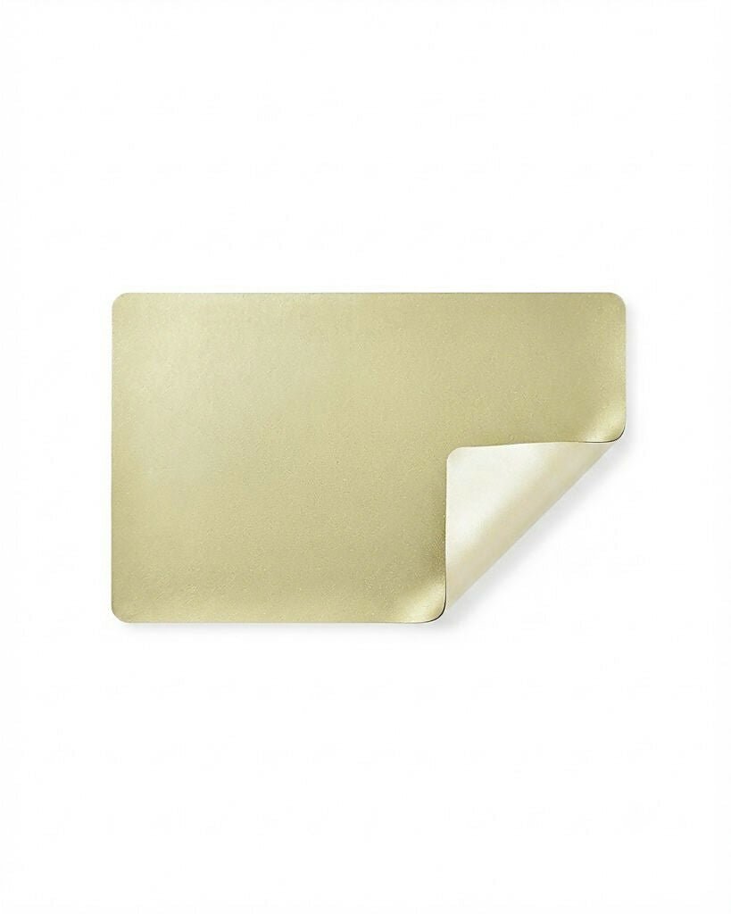 Rapee Pave Reversible PU Placemat – Slight Shimmer – 33 x 45 cm – Yellow/Cream - Metro Singapore Departmental Store - Celebrating 69 Years in SG