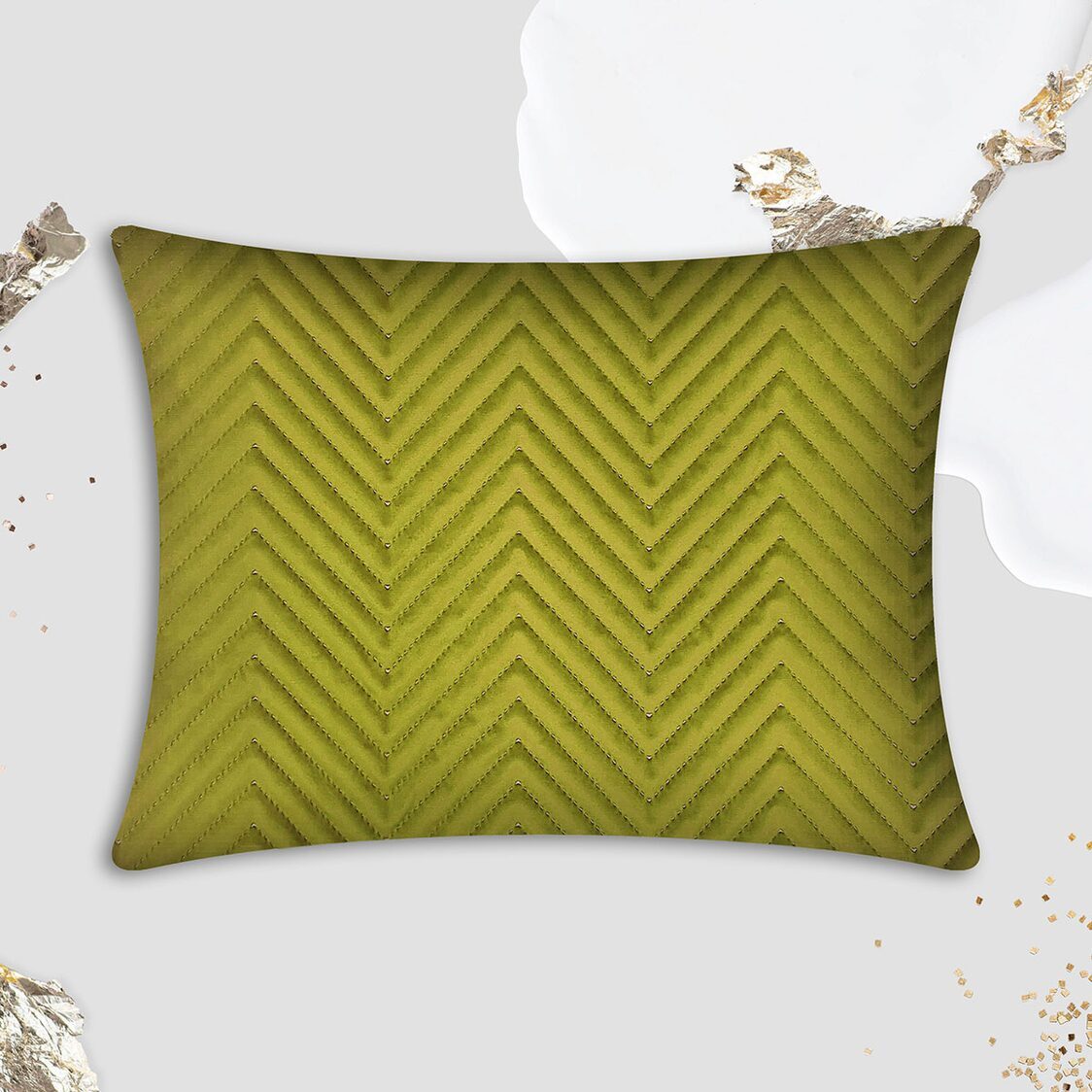 Rapee Pinsonic Oblong Cover - Gold 33x45cm - Metro Singapore Departmental Store - Celebrating 69 Years in SG