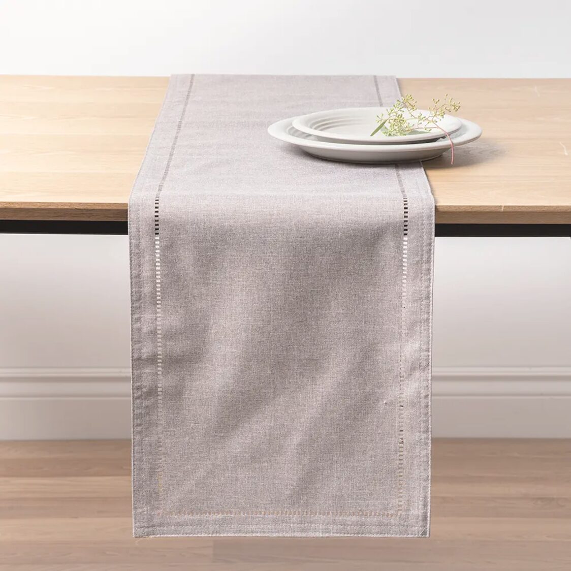 Rapee Sonia Tablerunner - Grey - Metro Singapore Departmental Store - Celebrating 69 Years in SG