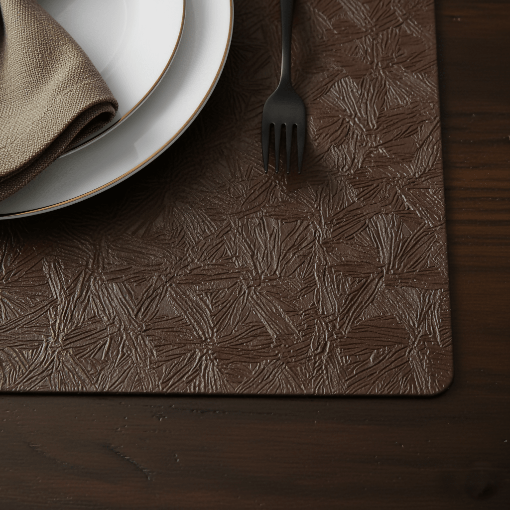 Rapee Treeskin Placemat | Embossed PU - 30 x 45 cm - Metro Singapore Departmental Store - Celebrating 69 Years in SG
