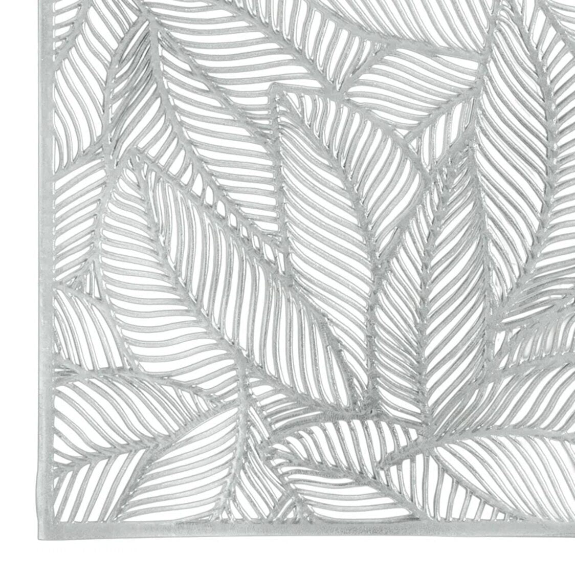 Rapee Twine Placemat | Lasercut Vinyl - 30 x 45 cm, Silver - Metro Singapore Departmental Store - Celebrating 69 Years in SG