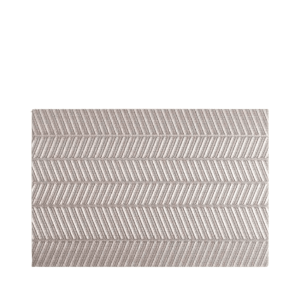 Rapee Yukon Placemat | Woven Vinyl Texilene - 30 x 45 cm, Taupe - Metro Singapore Departmental Store - Celebrating 69 Years in SG